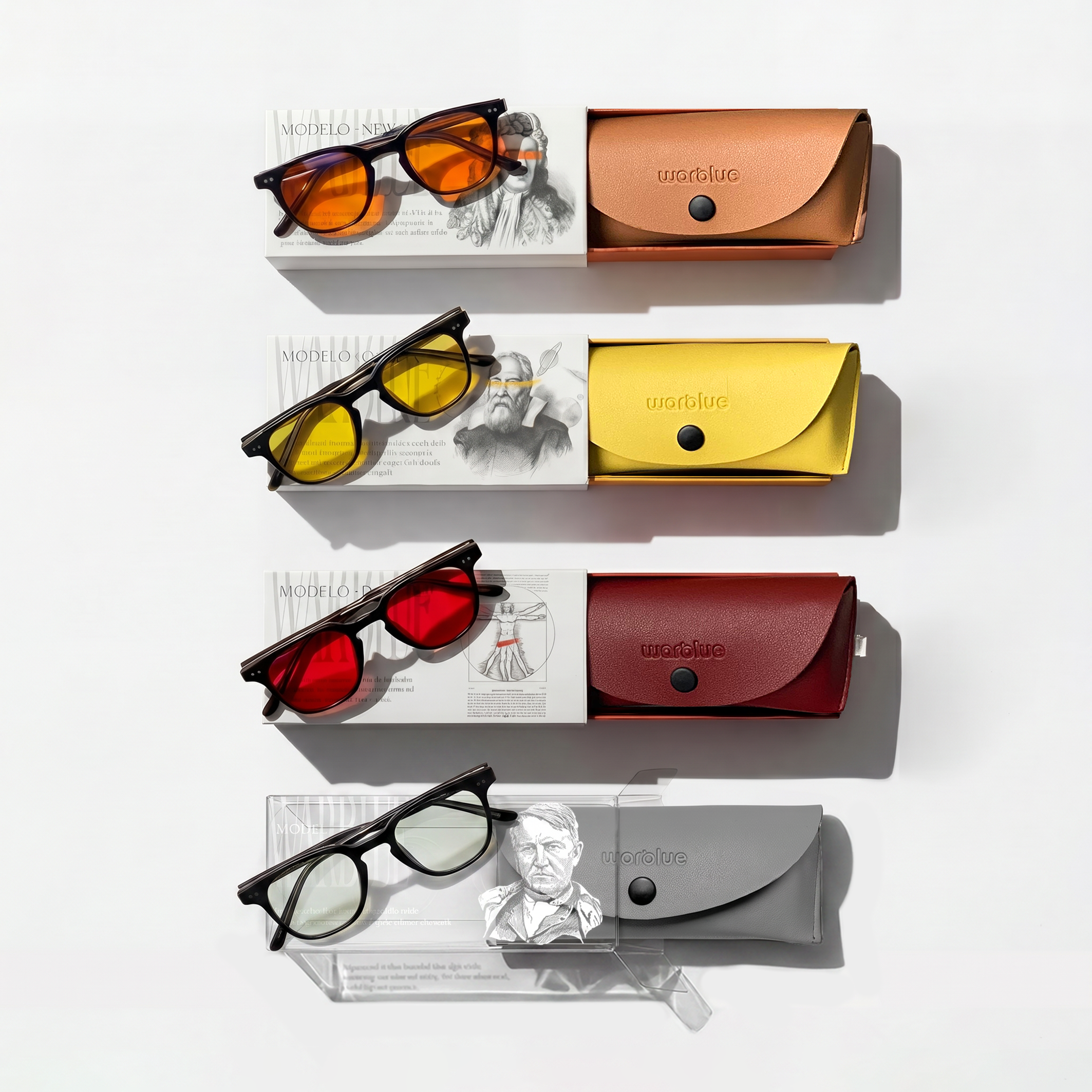WARBLUE Complete Bundle – 4 Glasses
